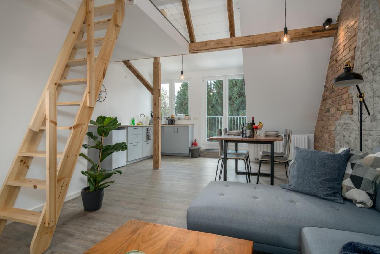 Cassel Lofts - Stilvolles Loft Im Gruenen Mit Balkon Nahe Vw-Werk Apartment Bagian luar foto